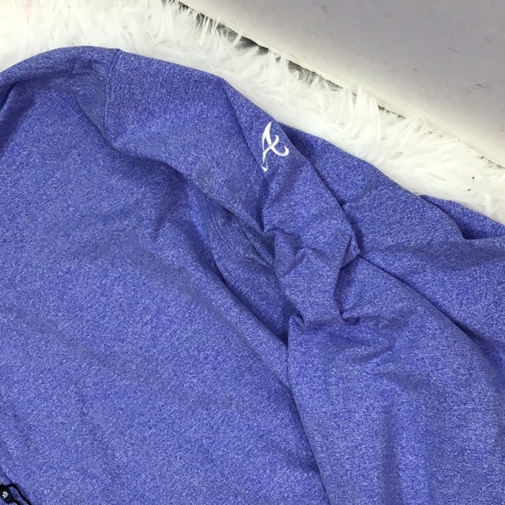 Turtleson heathered blue zip neck pullover XL NWOT - Picture 12 of 12